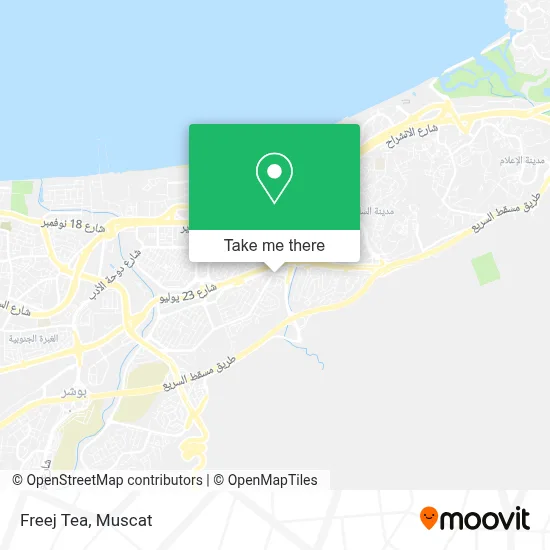 Freej Tea map