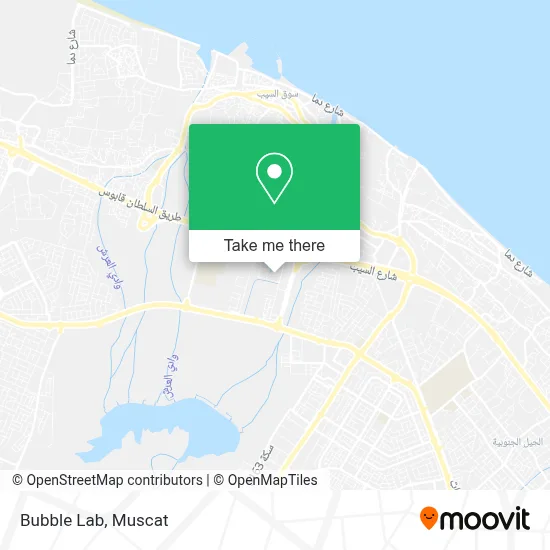 Bubble Lab map