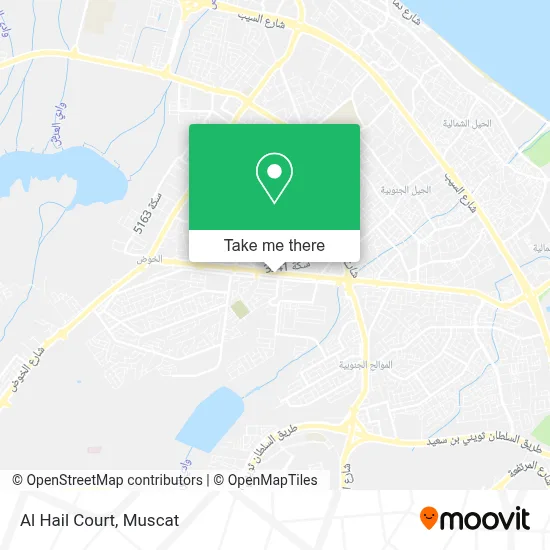Al Hail Court map