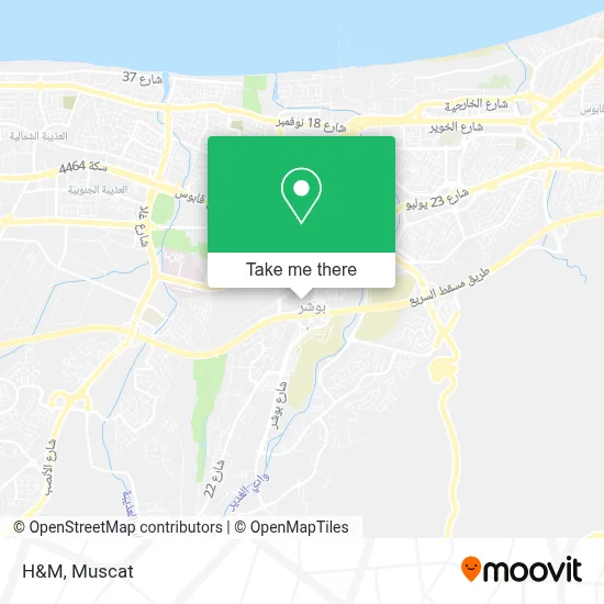 H&M map