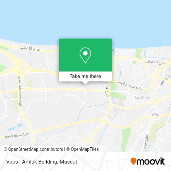 Vaps - Amlak Building map