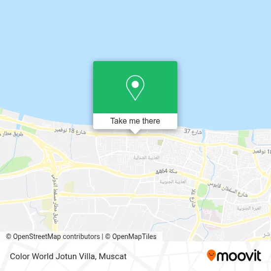 Color World Jotun Villa map