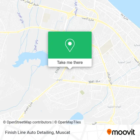 Finish Line Auto Detailing map
