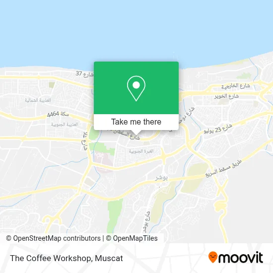 The Coffee Workshop map