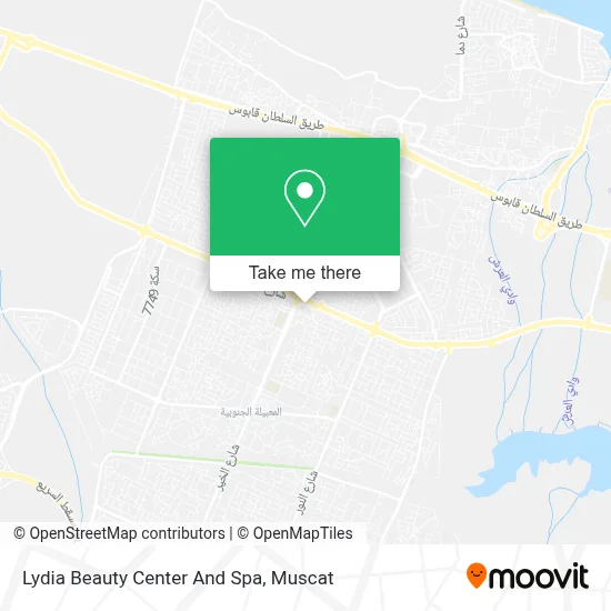 Lydia Beauty Center And Spa map