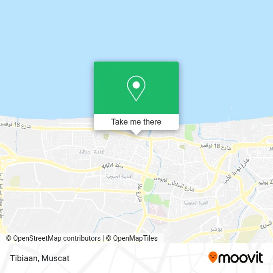 Tibiaan map