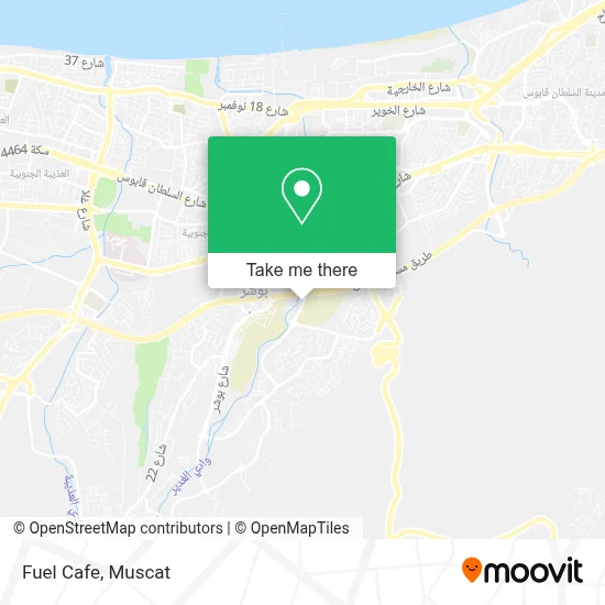 Fuel Cafe map