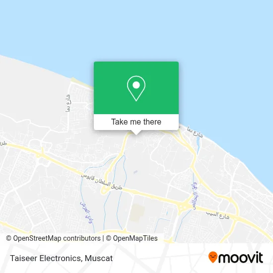 Taiseer Electronics map