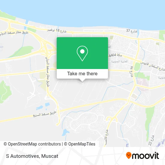 S Automotives map