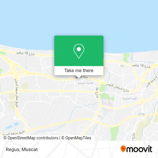 Regus map