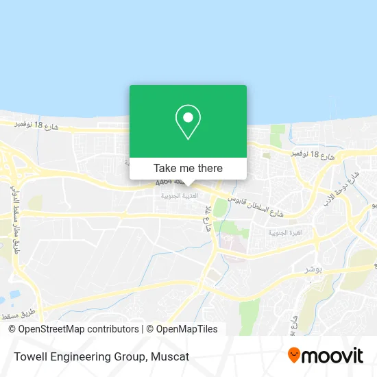 Towell Engineering Group map