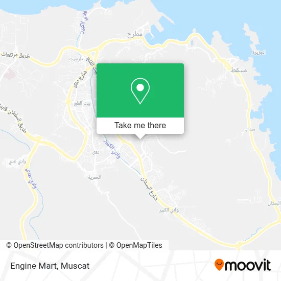 Engine Mart map