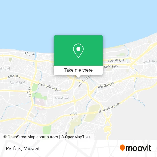 Parfois map