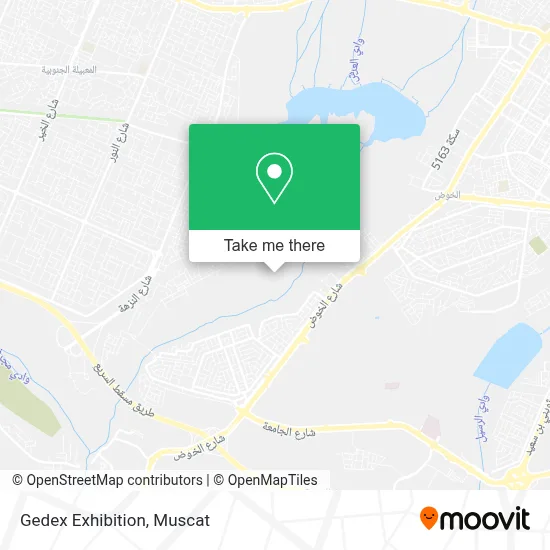 Gedex Exhibition map