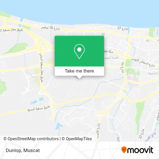 Dunlop map