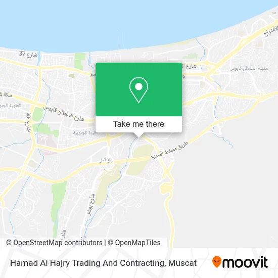 Hamad Al Hajry Trading And Contracting map