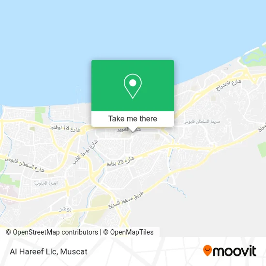 Al Hareef Llc map