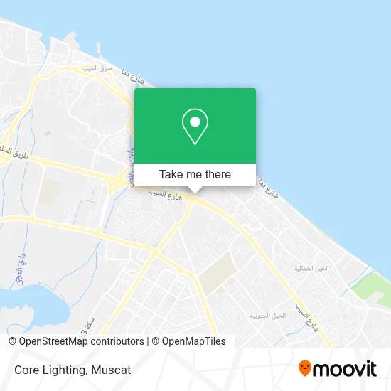 Core Lighting map