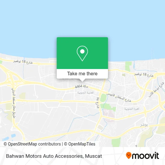 Bahwan Motors Auto Accessories map