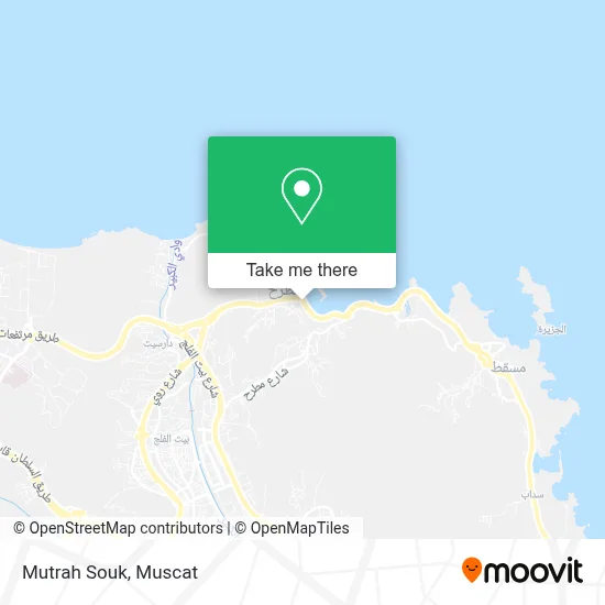 Mutrah Souk map