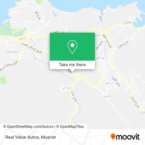Real Value Autos map