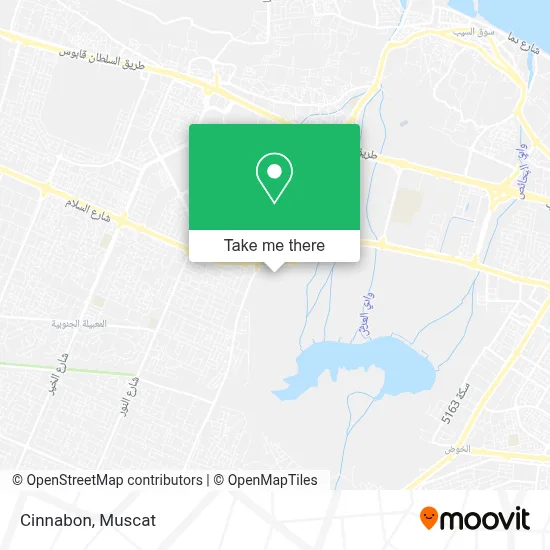Cinnabon map