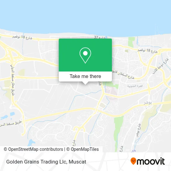 Golden Grains Trading Llc map