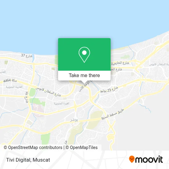 Tivi Digital map