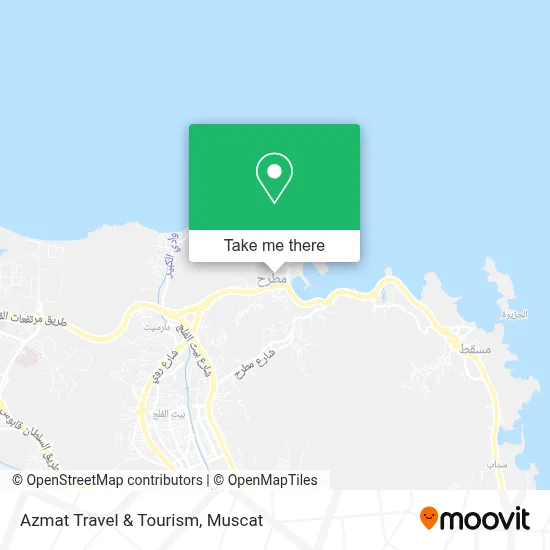 Azmat Travel & Tourism map