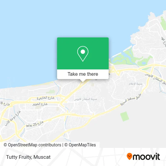 Tutty Fruity map