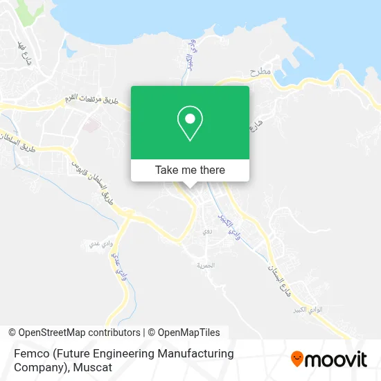 Femco (Future Engineering Manufacturing Company) map