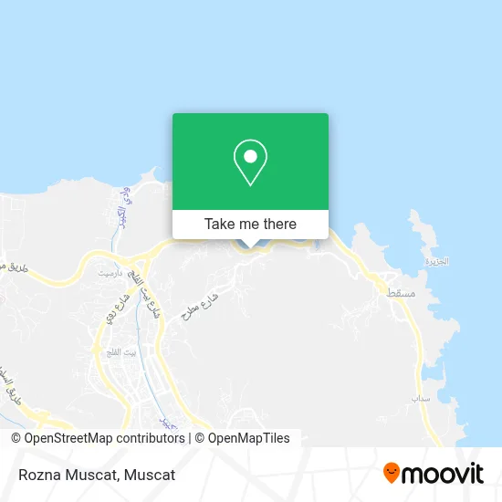 Rozna Muscat map