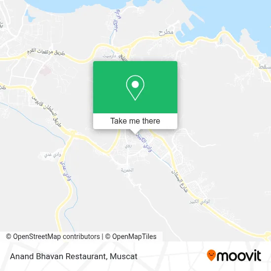 Anand Bhavan Restaurant map