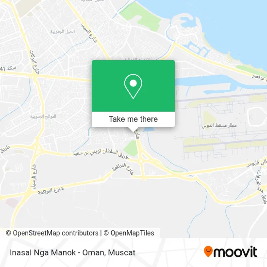 Inasal Nga Manok - Oman map
