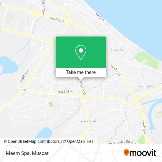 Meem Spa map