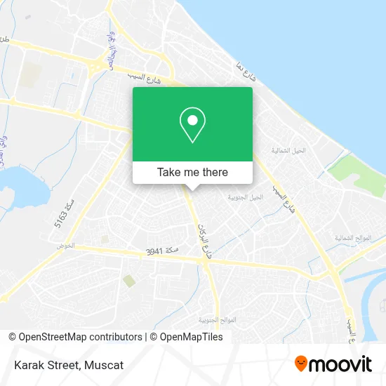 Karak Street map