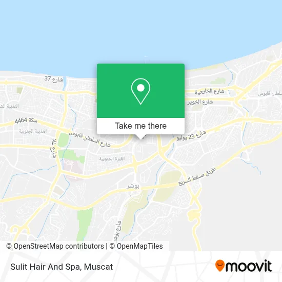 Sulit Hair And Spa map