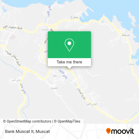 Bank Muscat It map
