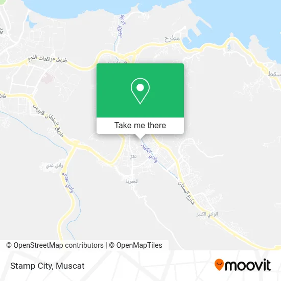 Stamp City map