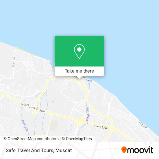 Safe Travel And Tours map