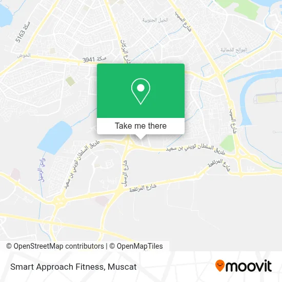 Smart Approach Fitness map