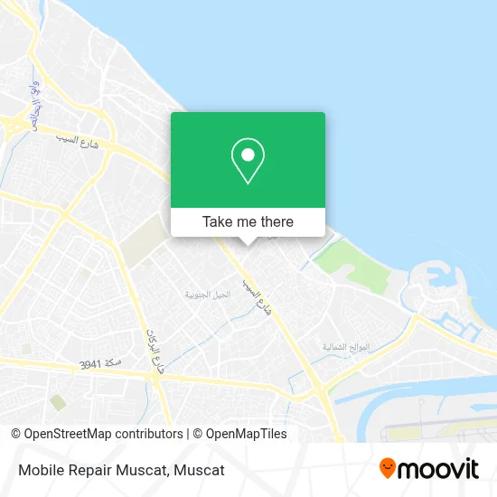 Mobile Repair Muscat map