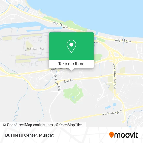 Business Center map