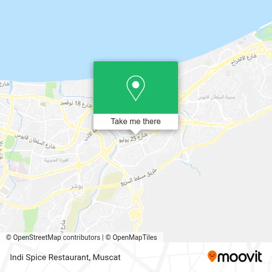 Indi Spice Restaurant map