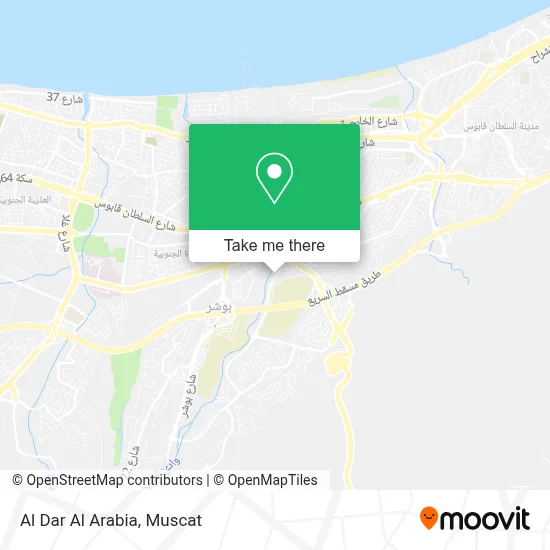 Al Dar Al Arabia map