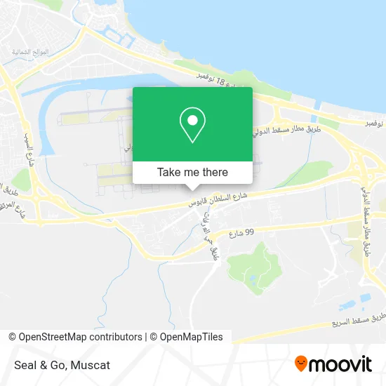Seal & Go map
