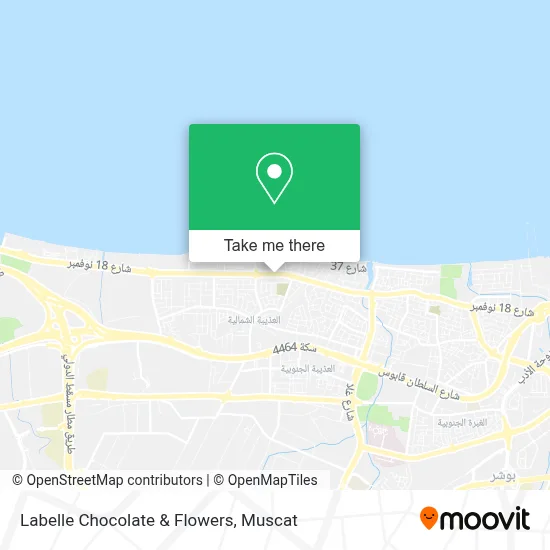 Labelle Chocolate & Flowers map