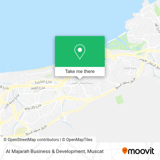 Al Majarah Business & Development map