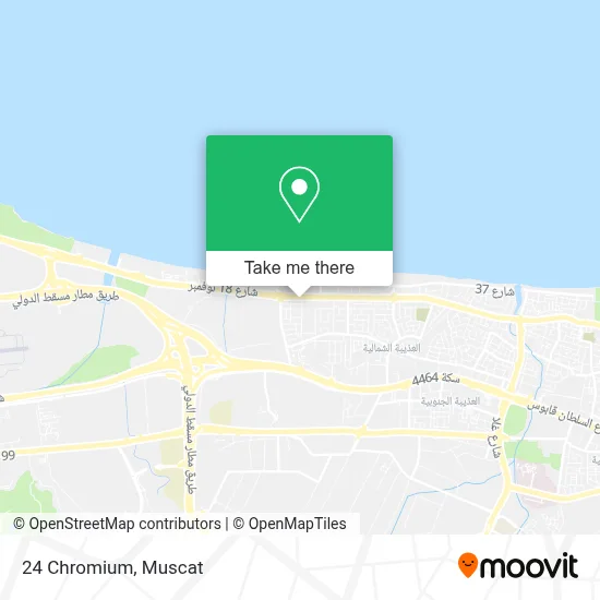 24 Chromium map
