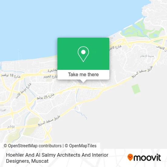 Hoehler And Al Salmy Architects And Interior Designers map